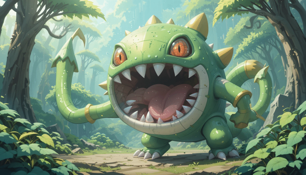 Digimon Palmon AI Uvula