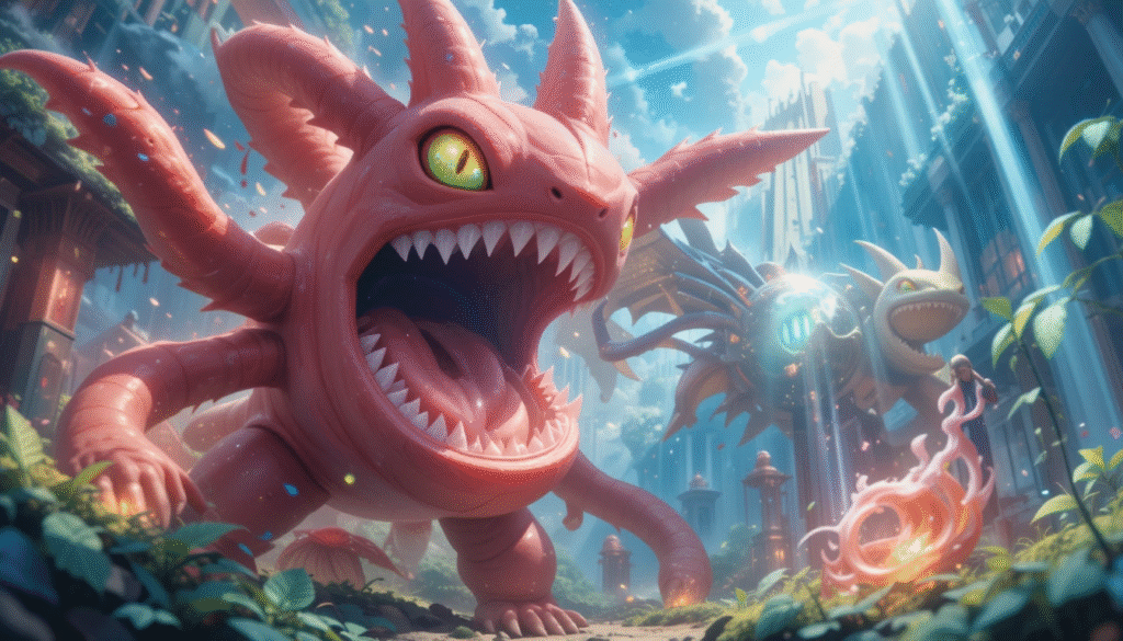 Digimon Palmon AI Uvula