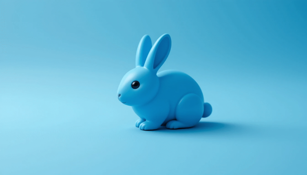 blue bunny mouse cursor