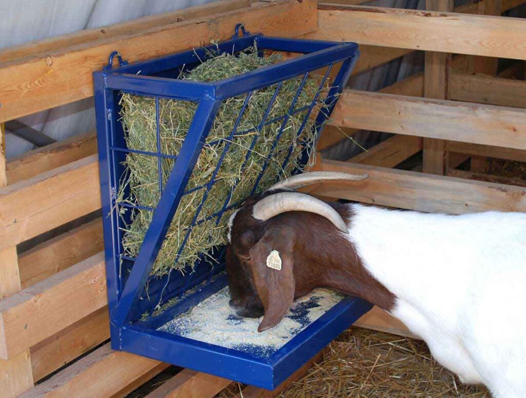 goat hay feeder