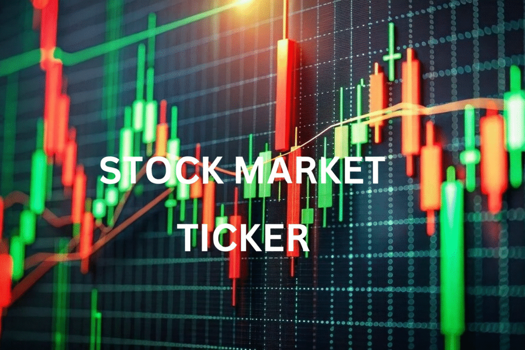 stock market ticker