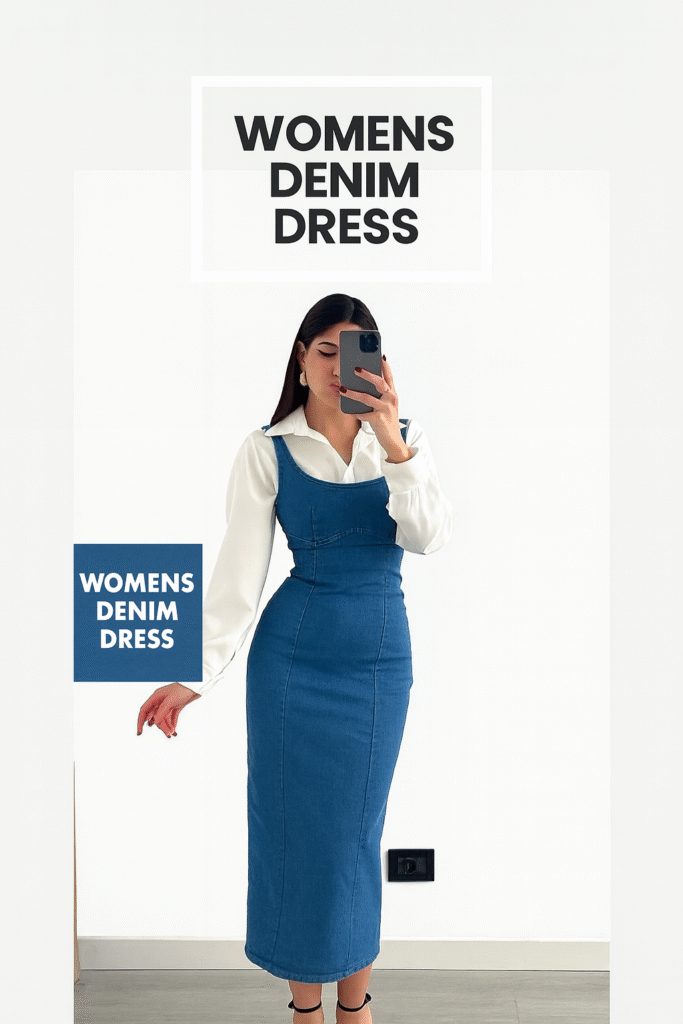 The Ultimate Guide to Choosing the Perfect Womens Denim Dress 2025 womens denim dress